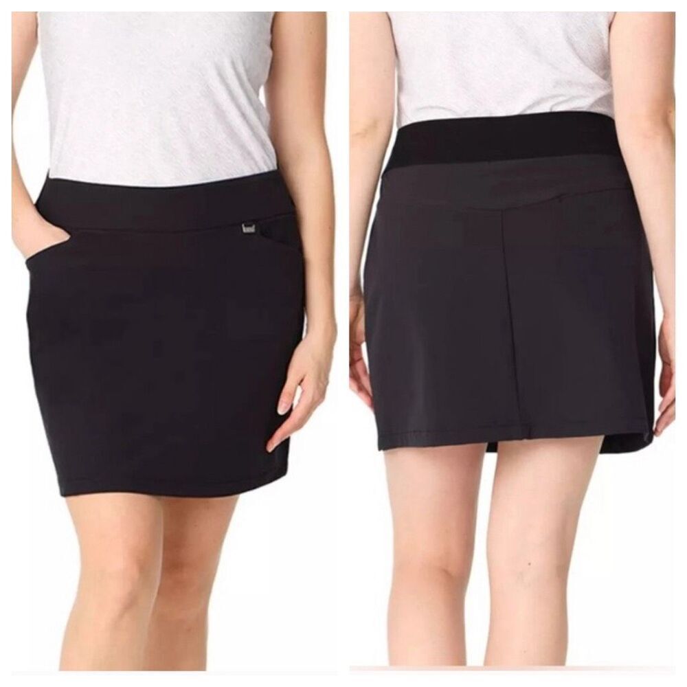 Greg Norman Women's Pull-On Stretch Golf Athletic Skort Size Medium